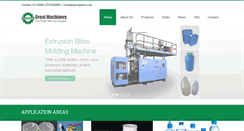 Desktop Screenshot of greatplast.com